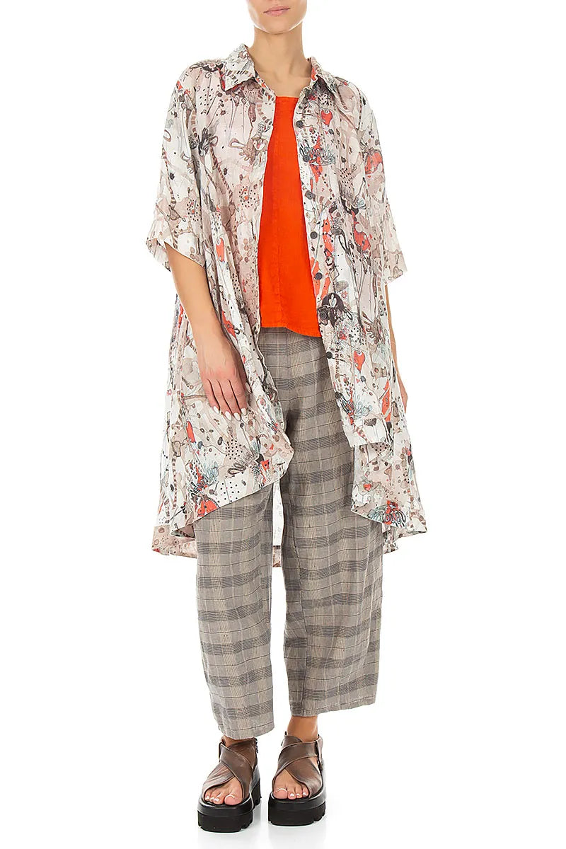 Long Savannah Linen Shirt 6