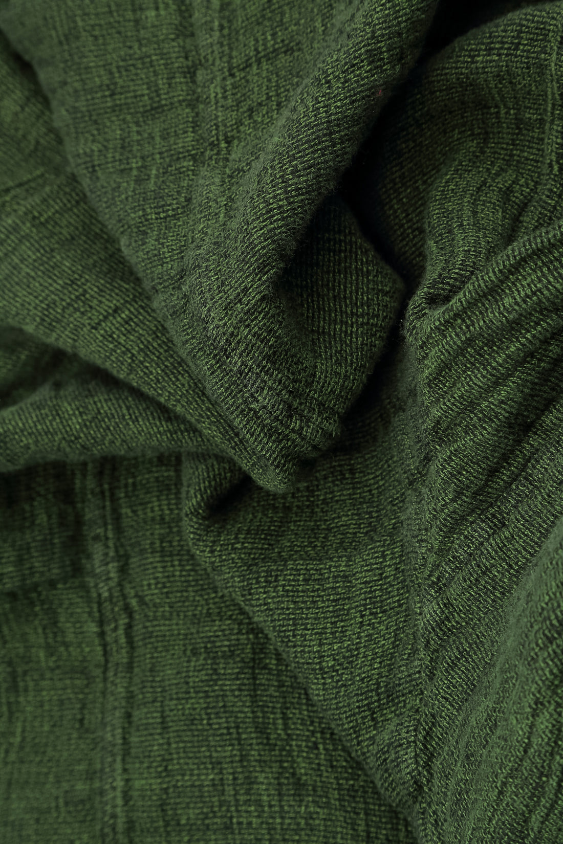 Long Shamrock Green Mélange Linen Jacket 6