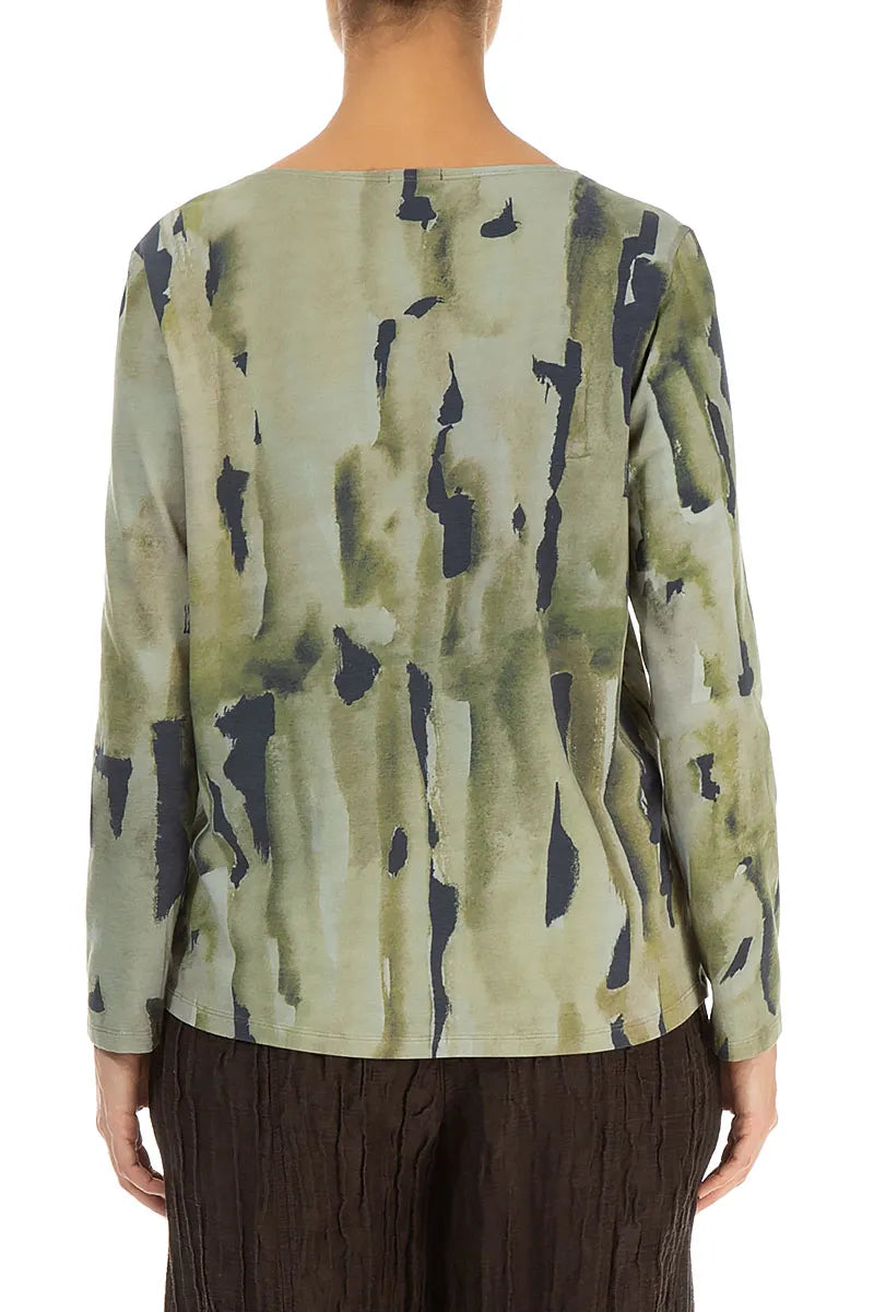 Long Sleeves Terra Cotton Jersey Top 2