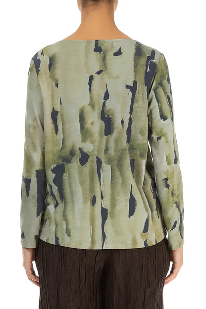 Long Sleeves Terra Cotton Jersey Top 2