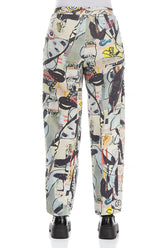 Loose Artful Elements Cotton Trousers 2
