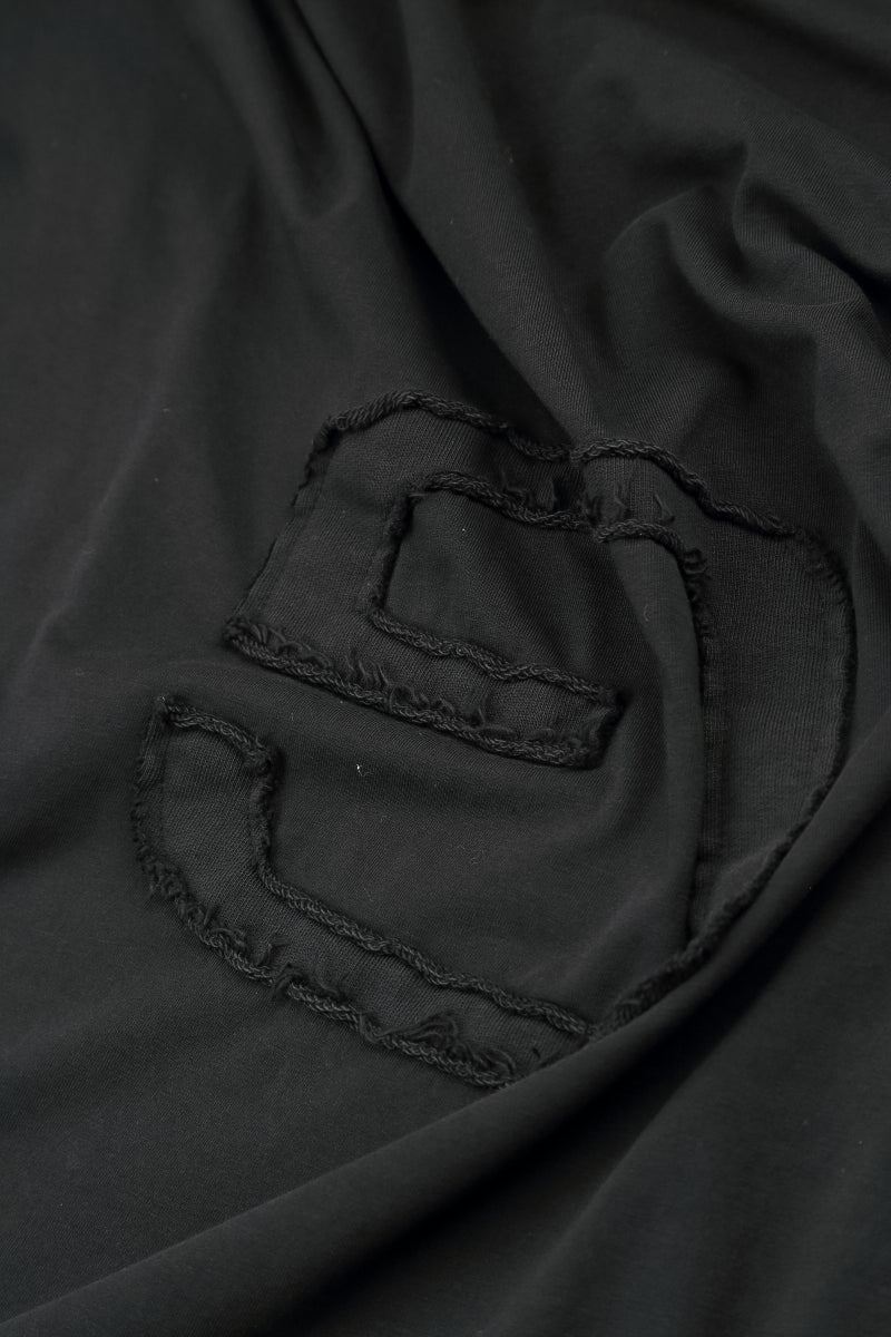 Loose Black Cotton Blouse 5