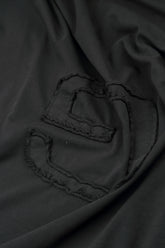 Loose Black Cotton Blouse 5