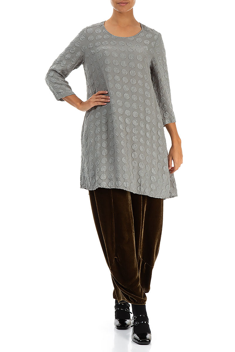 Loose Bubble Silver Sage Tunic