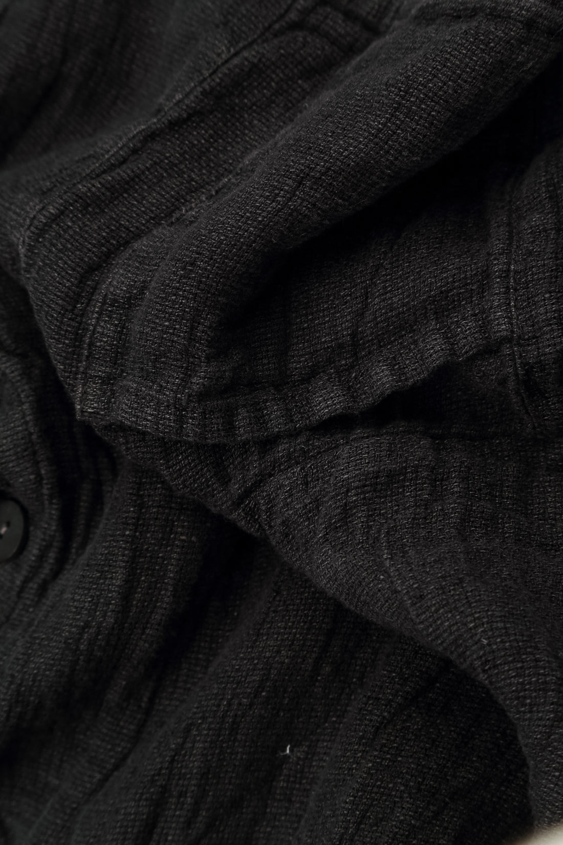 Loose Charcoal Mélange Linen Trousers 4