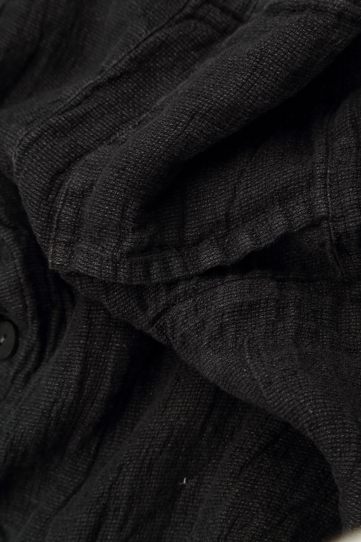 Loose Charcoal Mélange Linen Trousers 4