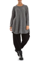 Loose Cosy Grey Wool Sweater 5