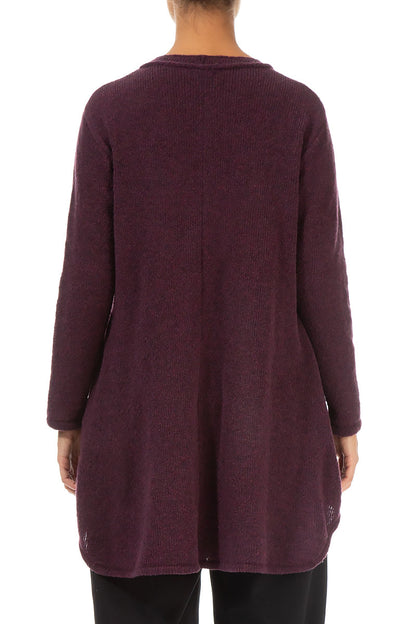 Loose Cosy Mulberry Wool Sweater 3