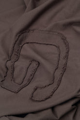 Loose Forest Brown Cotton Blouse 5