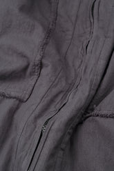Loose Graphite Cotton Jacket 5