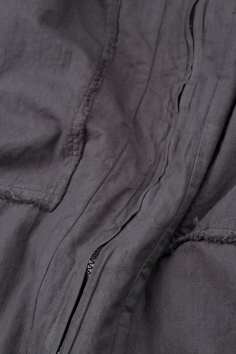 Loose Graphite Cotton Jacket 5