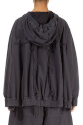 Loose Graphite Cotton Jacket 2