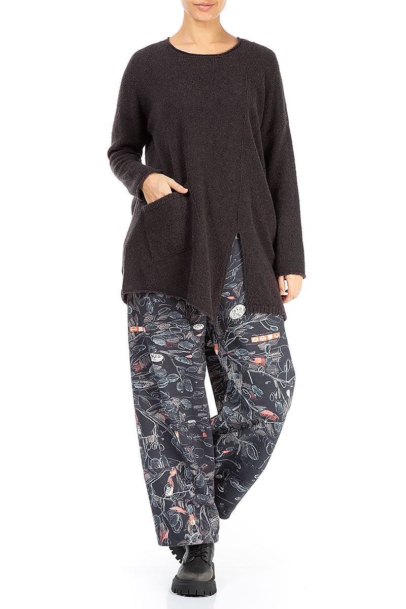 Loose Nightfall Cotton Trousers