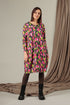 Loose Paint Mosaic Cotton Dress 1