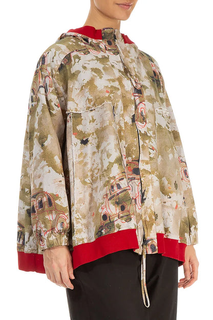 Loose Retro Cotton Jacket 3