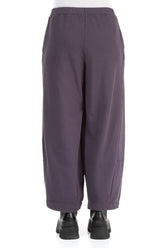 Loose Vintage Violet Cotton Trousers 2