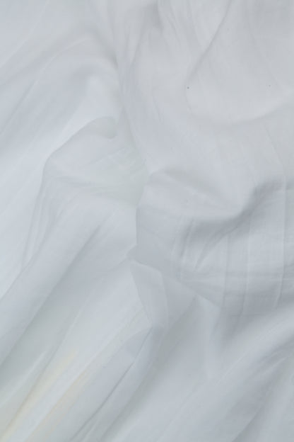 Chemise ample en coton blanc