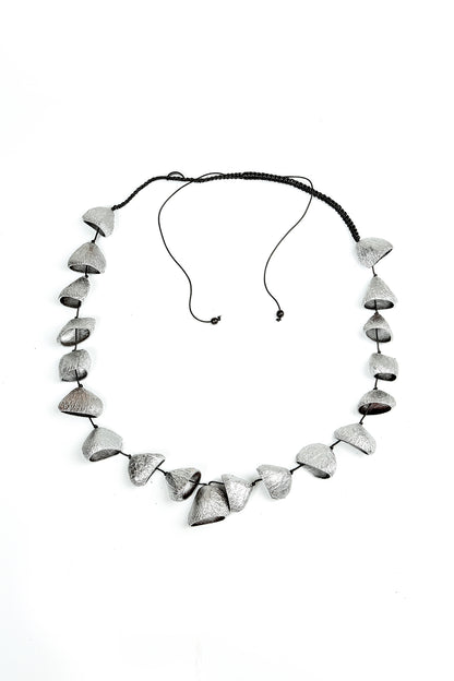 Lunar Shell Statement Necklace