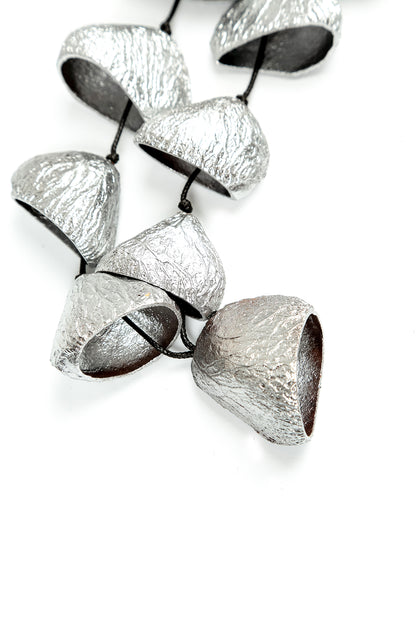 Lunar Shell Statement Necklace