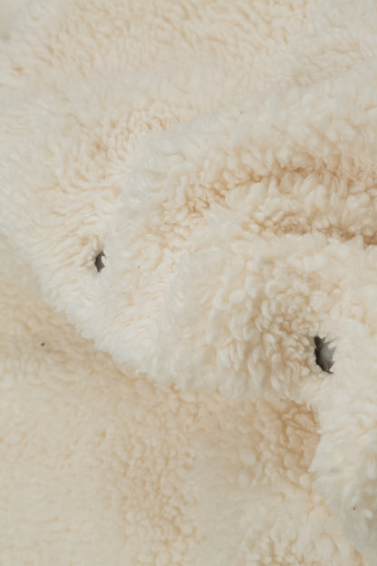 Off White Teddy Cotton Jumper 5