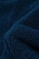 Royal Blue Teddy Cotton Gilet 5