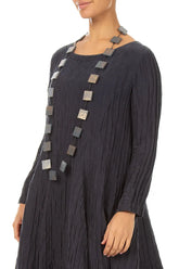 Earthline Wooden Square Necklace 1