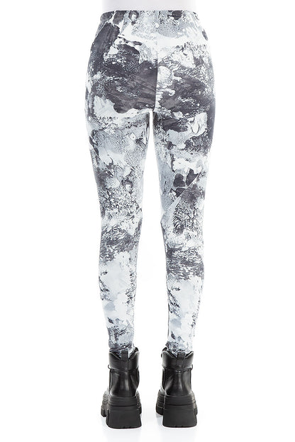 Marble Cotton Leggings