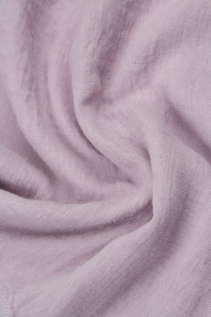Maxi Lilac Gauze Linen Dress 5