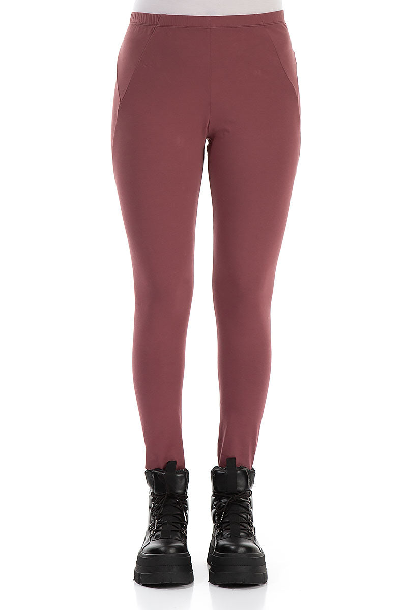 Merlot Cotton Leggings