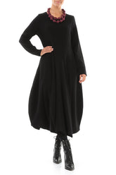 Merlot Silk Bead Necklace 4