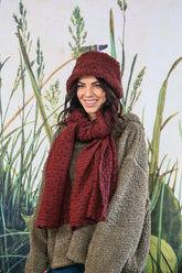 Merlot Teddy Cotton Bucket Hat 7