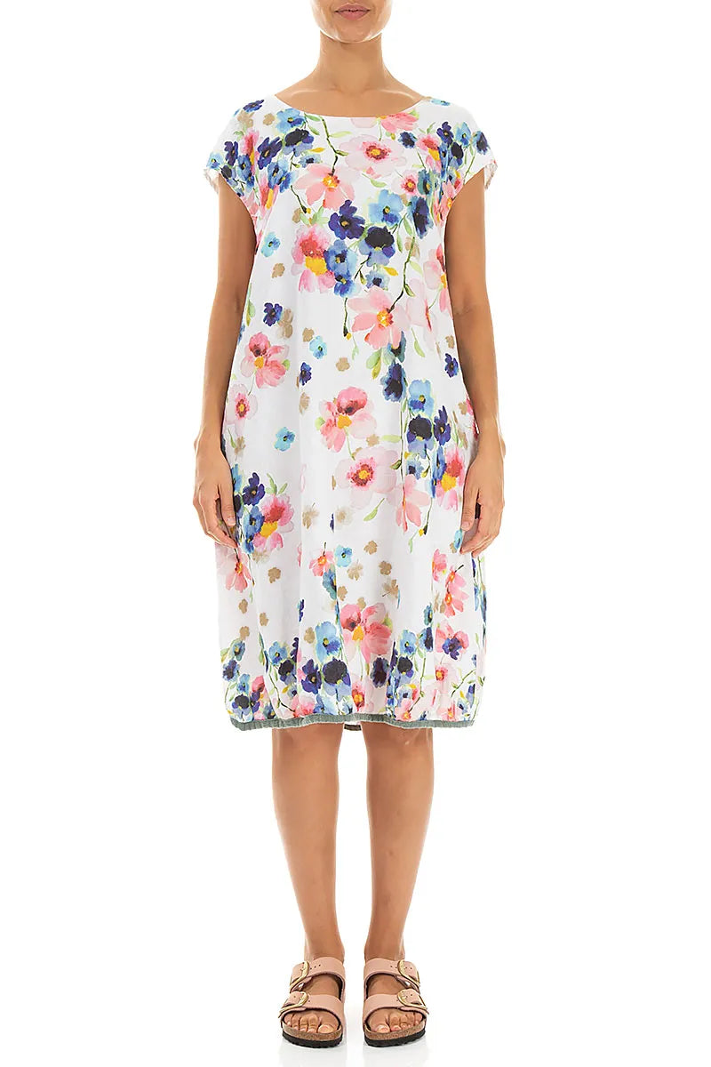 Midi Primrose Linen Dress