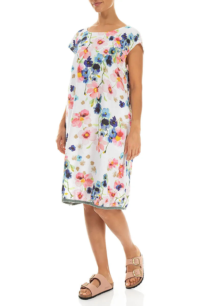 Midi Primrose Linen Dress