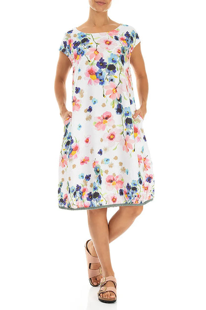 Midi Primrose Linen Dress