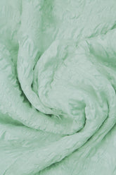 Mint Light Textured Silk Scarf 4