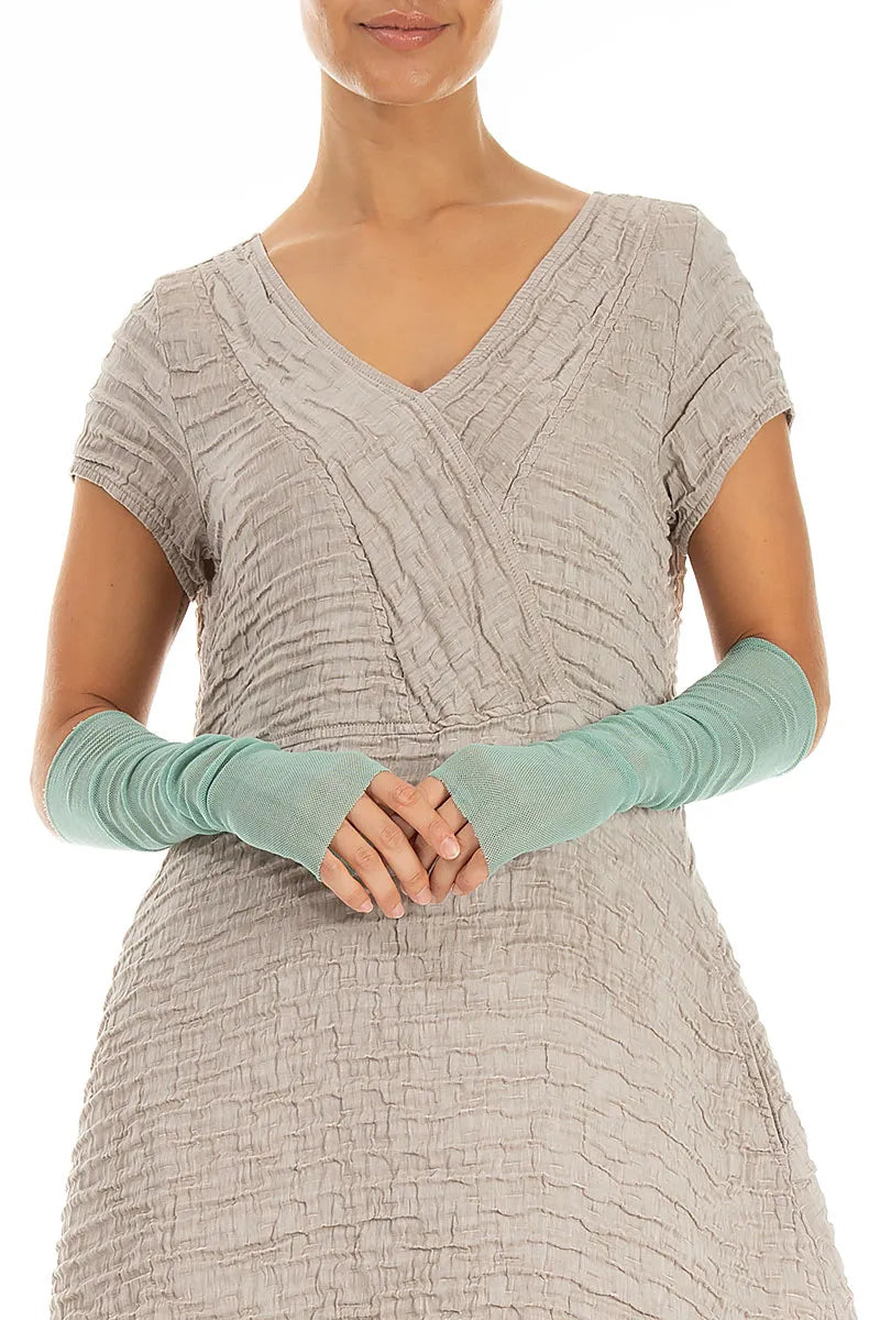 Mint Mesh Soft Cotton Wristlets
