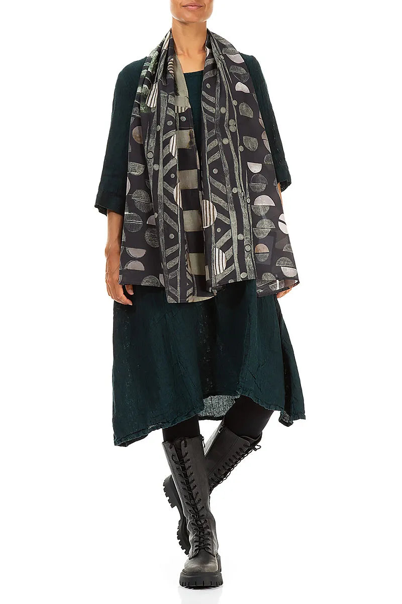 Moonlight Silk Cotton Scarf 2