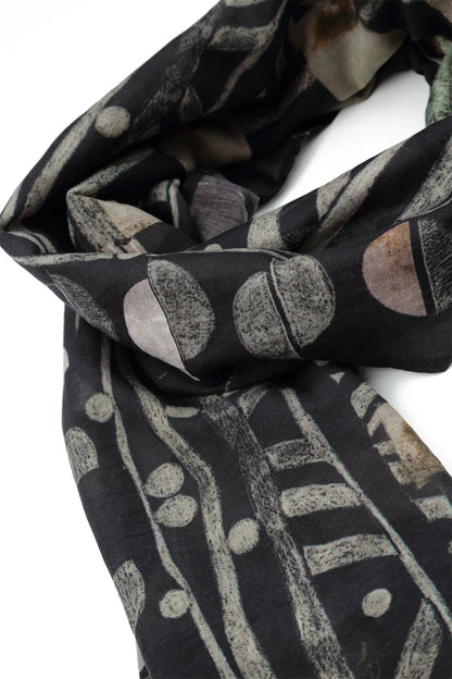 Moonlight Silk Cotton Scarf 6