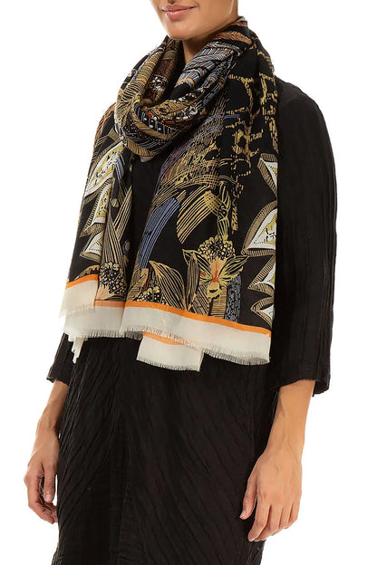 Mystical Cashmere Silk Scarf 4