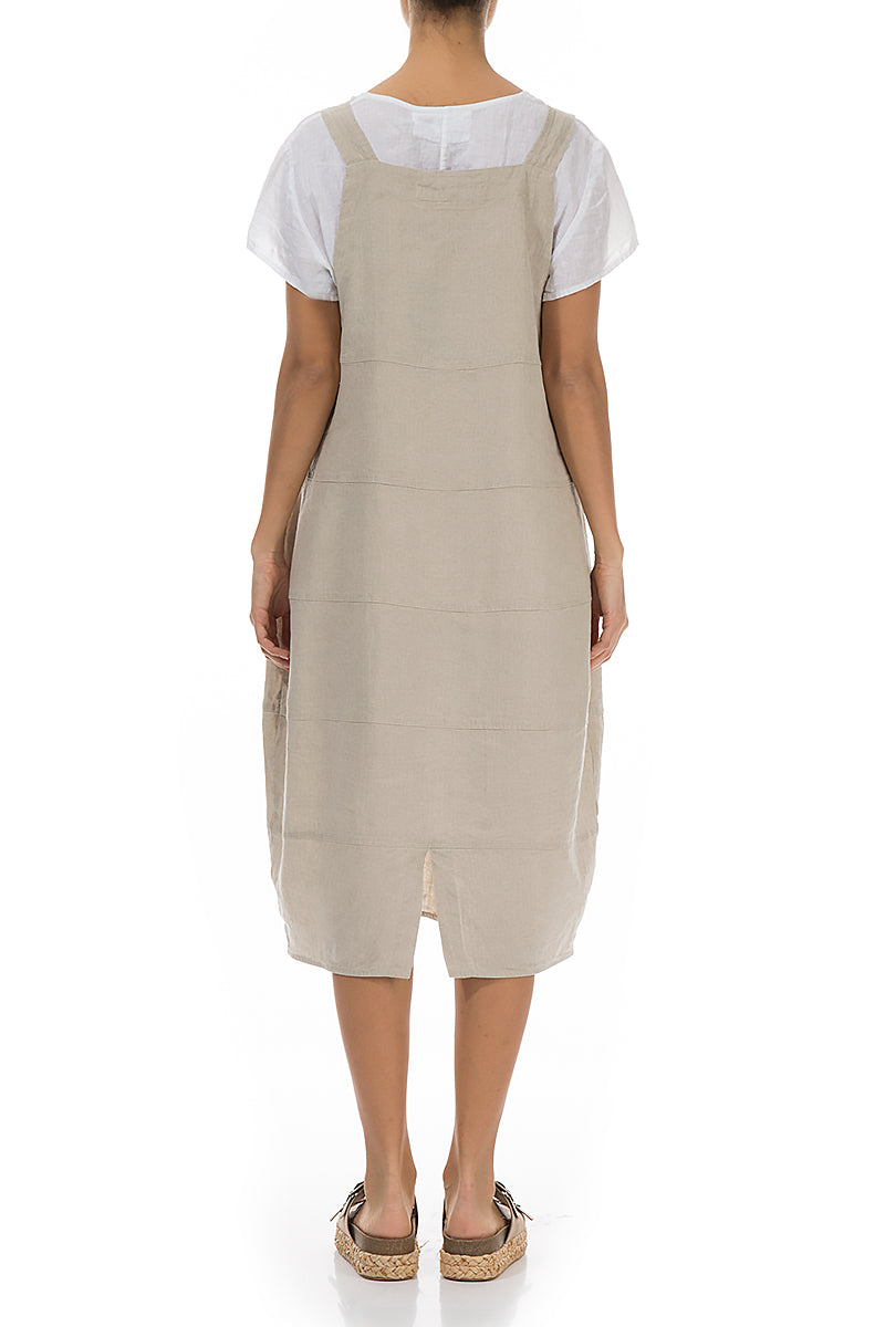 Buy Grey Linen Checkered Dungaree Dress For Women by B'Infinite Online at  Aza Fashions.