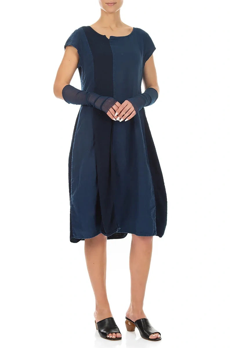 Navy Mesh Soft Cotton Wristlets 2