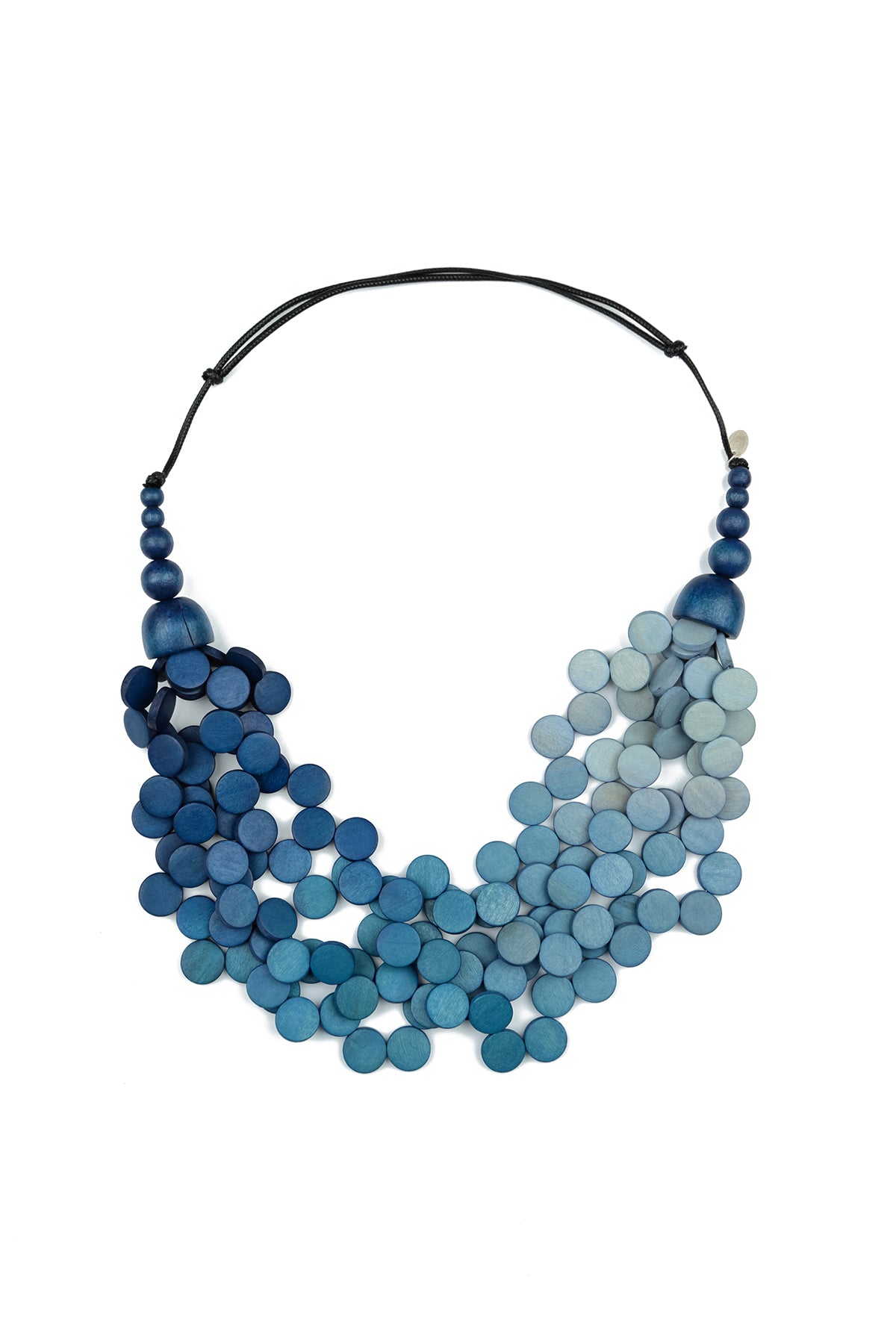 Ocean Blue Ombré Necklace 4