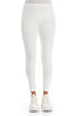 Off White Cotton Leggings 1