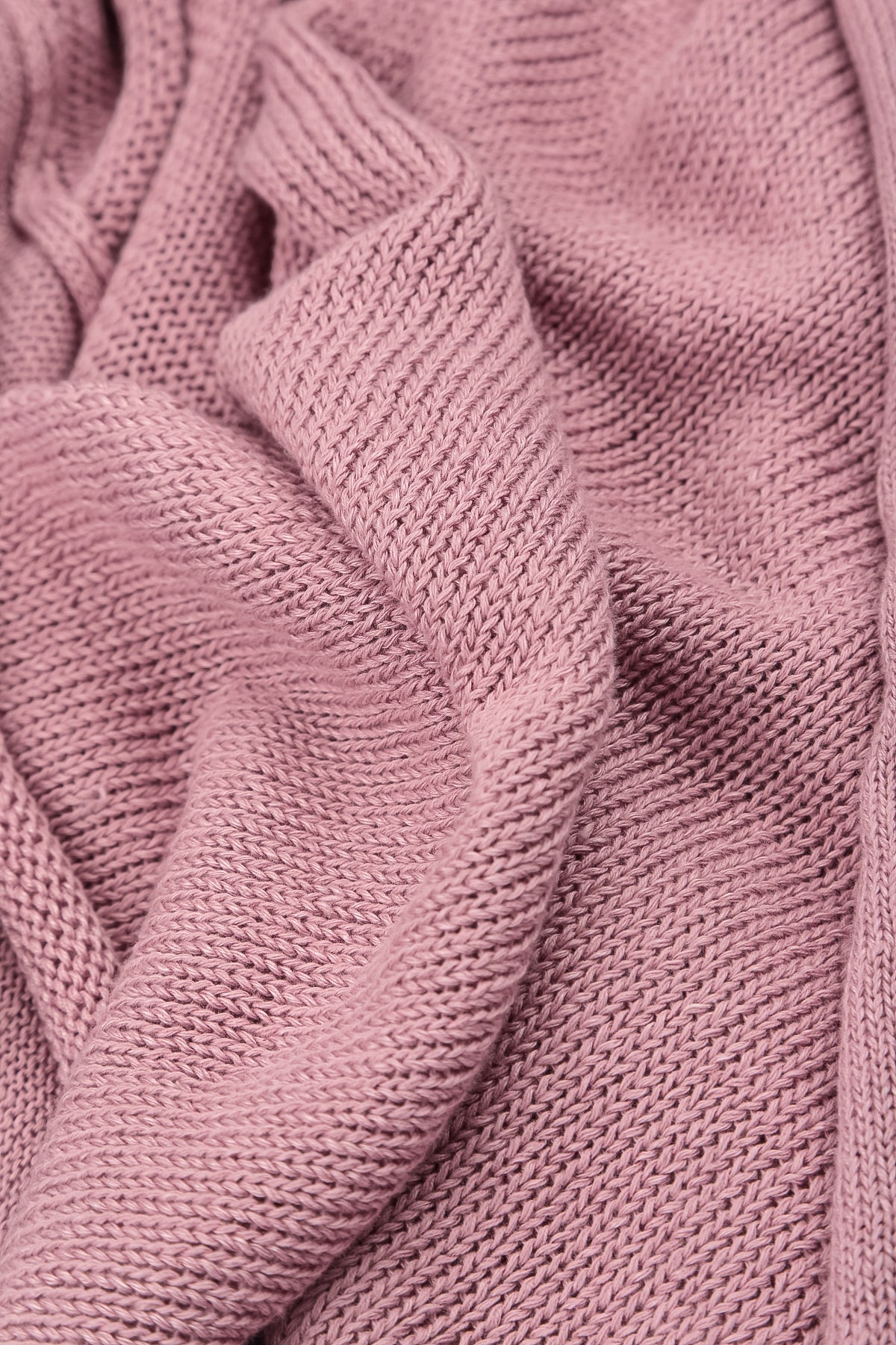 Open Longer Back Mauve Pink Linen Cardigan 6