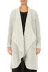 Open Mélange Pearl Alpaca Wool Coat Cardigan 1