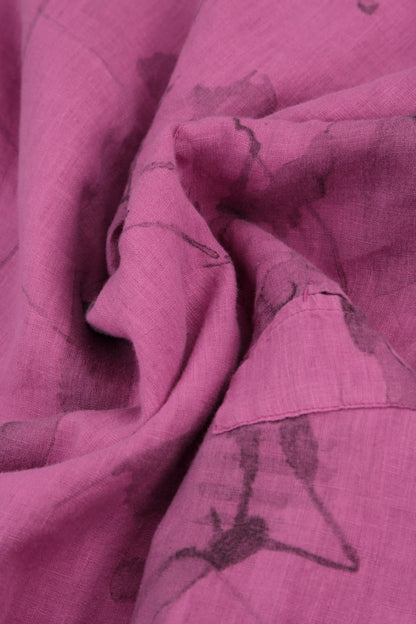 Open Wild Berry Mirage Linen Jacket 5