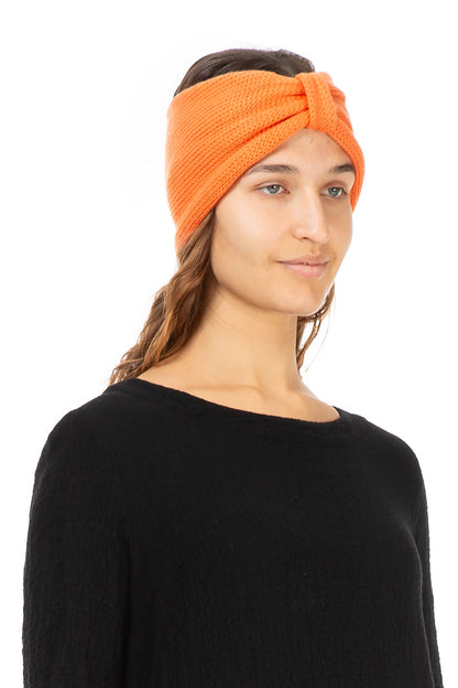 Orange Soft Cashmere Headband