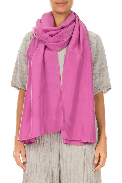 Wild Berry Pure Silk Scarf 1