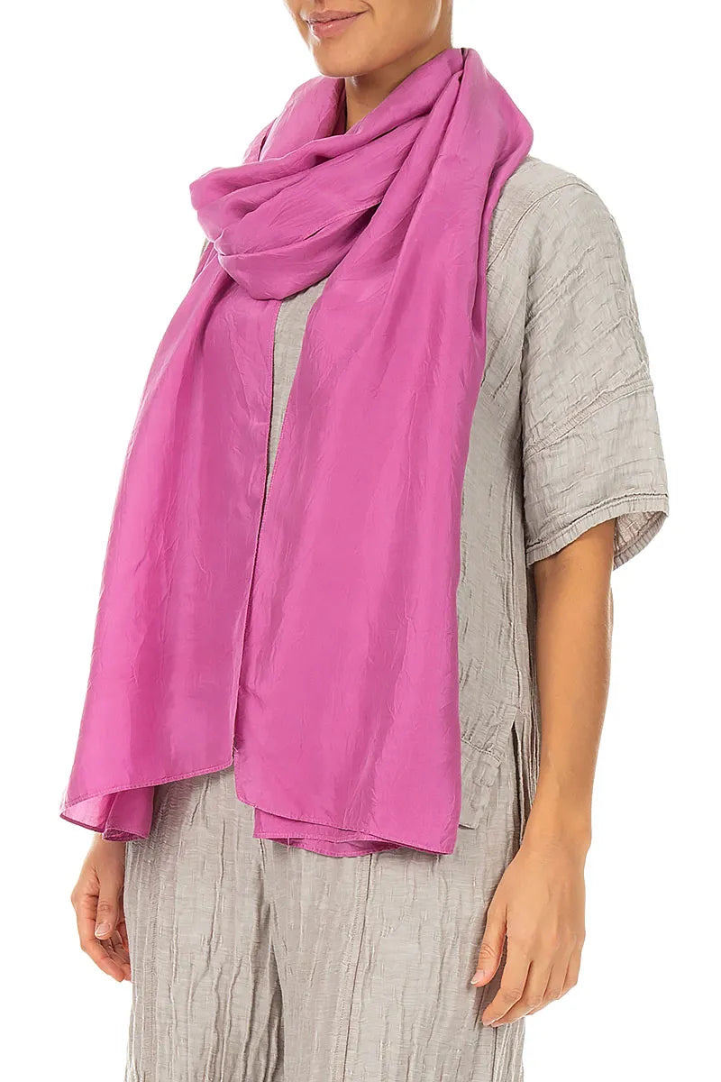 Wild Berry Pure Silk Scarf 3