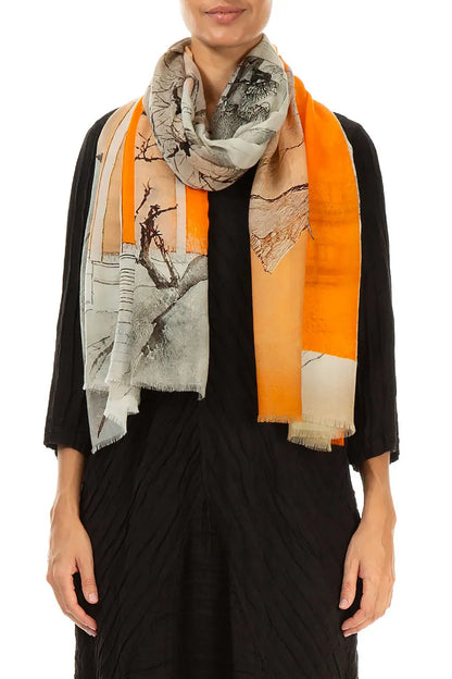 Parfum de Ville Cashmere Silk Scarf 1